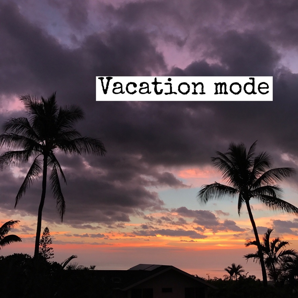 Be back soon! 🌴 Vacation mode activated ✈️